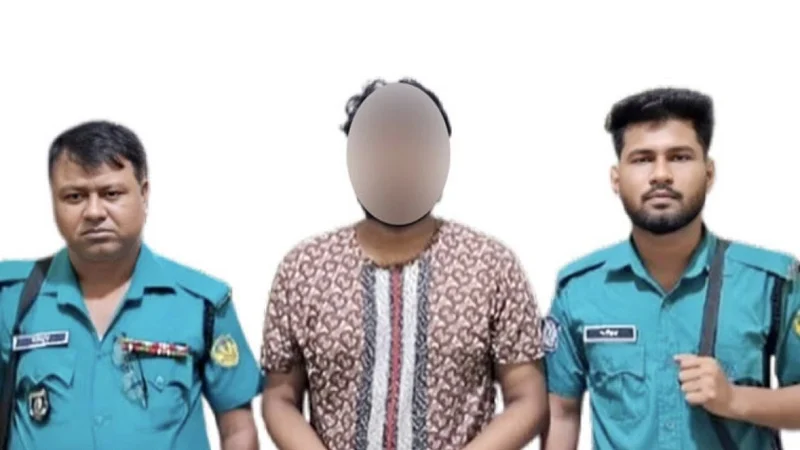 রাজশাহীতে সন্ত্রাসবিরোধী আইনে ছাত্রলীগ নেতা গ্রেপ্তার
